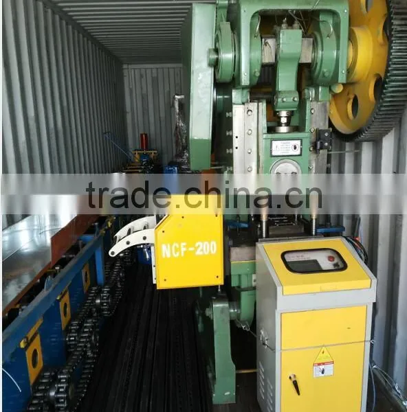 Unistrut 41x21 Slotted Pre-Galvanised Channel Roll Forming Machine photo-2