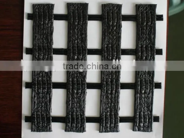Warp Knitting Polyester Uniaxial Geogrid Retaining Wall Systems for Reinforcement photo-2