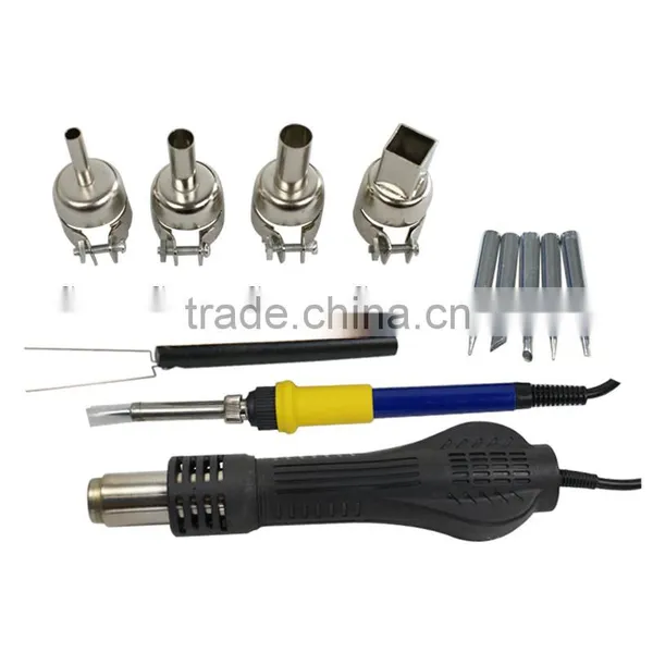 2in1 862D+ 110V SMD Rework Soldering Station + Soldering Iron Hot Air Gun 110V photo-5