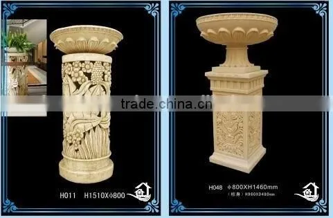 Elegance Carved Planter Stand photo-5