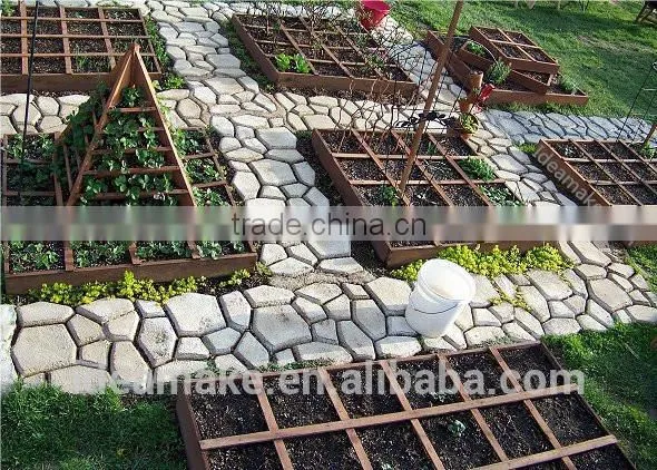Plastic Concrete Pavement Mold Cobble Paving Block Mould Ornaments for Sale South Africa photo-3