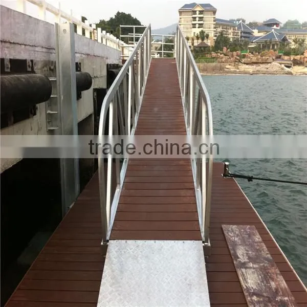 Marine Aluminum Flexible Setting Gangway Wahrf Ladder photo-6