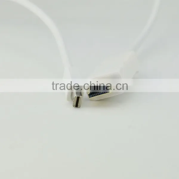 Factory Price Gold Plated Mini dp 1.2 to Hdmi 1.4 Cord for DVD Player photo-3