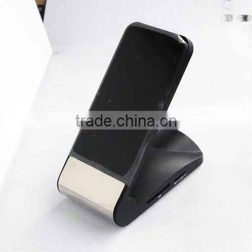 Hot Sale 4 Ports Usb Hub + Foldable Mobile Phone Holder+mobile Phone Charger Hub Usb All in One photo-3
