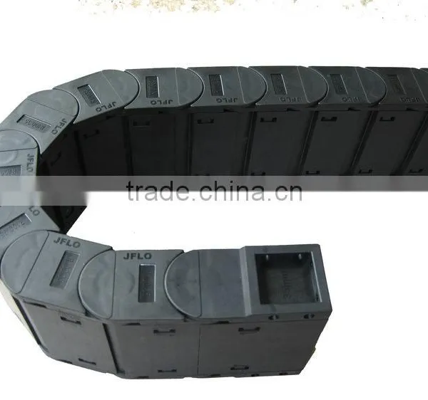 Super Curving Temperature Resistant Engineering Plastic Drag Chain For Sale photo-2