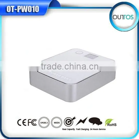 Colorful Mobile Aluminum Powerbank 10400mah Power Bank Battery With LED Display photo-4