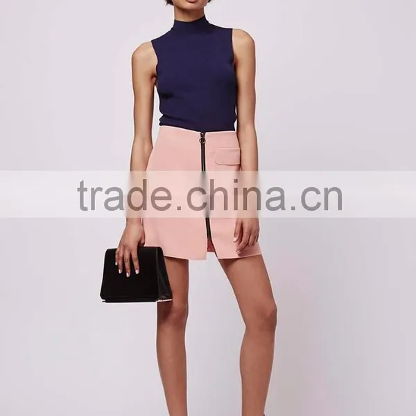 the Pink Chain Split Skirt photo-3