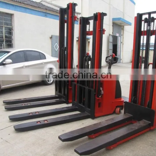 Warehouse 2.5m Small Electric Hydraulic Pallet Forklift photo-3