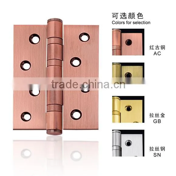 New One Brassed Wooden Door Hinge photo-2