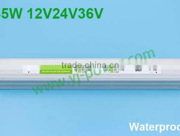Single Output IP67 Waterproof Led Driver 24v 45w Constant Voltage for LED Light Power Driver 45w photo-2