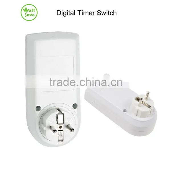 Programmable Digital Timer Switch Europe Plug 16A 3680W photo-6