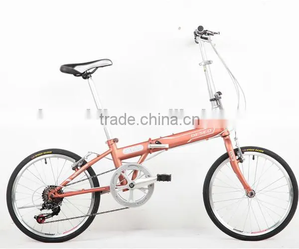 2016 Lovely Folding Bike for Girls With 7 Speed photo-2