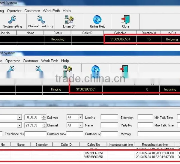 Telephone Call Recording Device/ PCI Call Recorder DAR-8CH photo-2