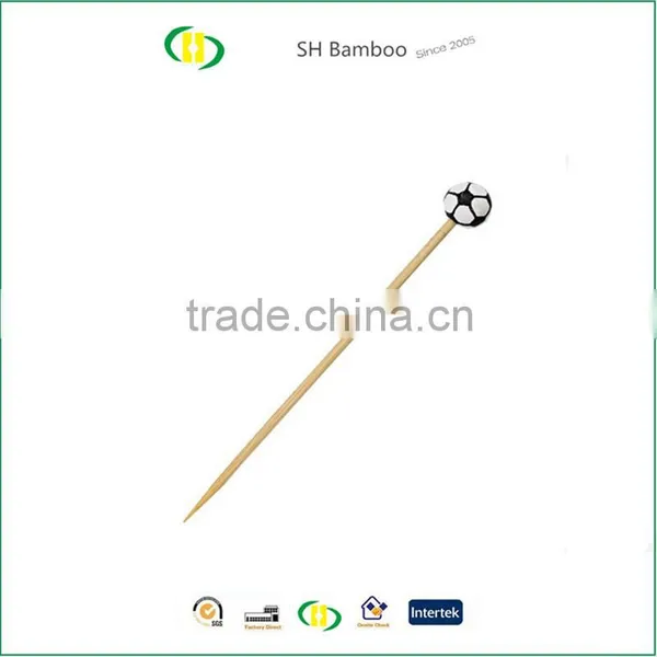 Sports Themed Bamboo Skewers (Soccer)