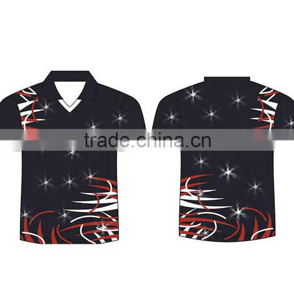 Custom Polyester Black Yellow Sport Polo Shirt With OEM Service photo-5
