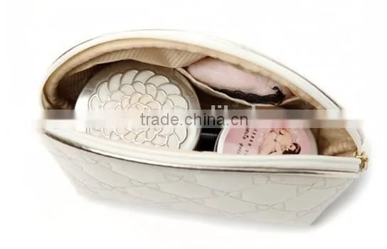 Wholesale Fashion WHITE High-end Cosmetic Bag photo-2