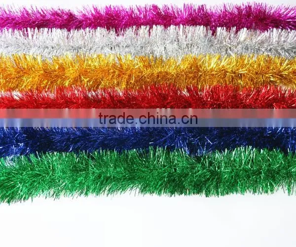 2016 Christmas Decoration Colored Christmas Star Foil Tinsel photo-5