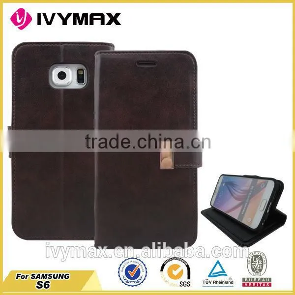 Fashion Wallet Case for Samsung Galaxy s6 photo-4