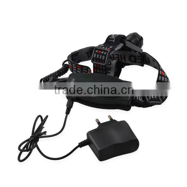 Wholesales Hiking Usage 3W Adjust Focus Rechargeable LED Headlamp photo-4