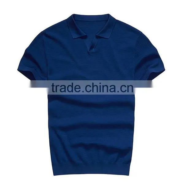 Custom Original Mens 100% Cotton Golf Polo Shirts photo-3
