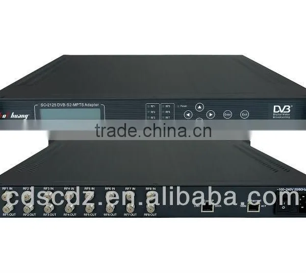 8*DVB-S2- 8 IP Gateway /8 Tunner to IP Converter/DVB-S2 to IP Gateway photo-2