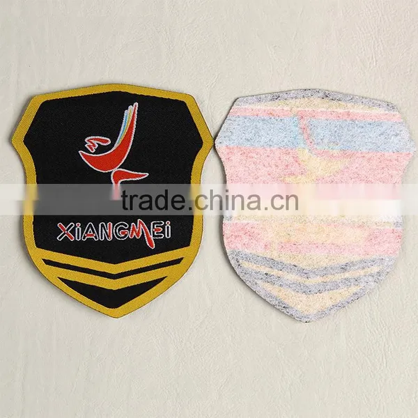 Factroy Custom Fabric Badge With Laiser Cut for Advertising Clothing photo-3