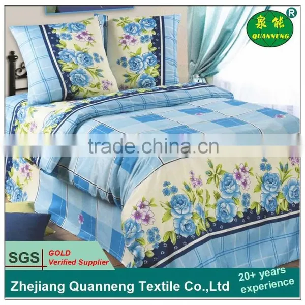 Bed sheet material in rolls
