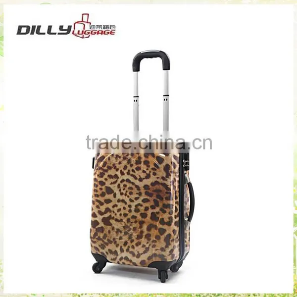 Abs Trolley Luggage Hard Shell Printed Travel Abs Trolley Luggage photo-3