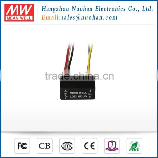 Mean well LDD-350H DC DC Constant Current driver 350ma led driver