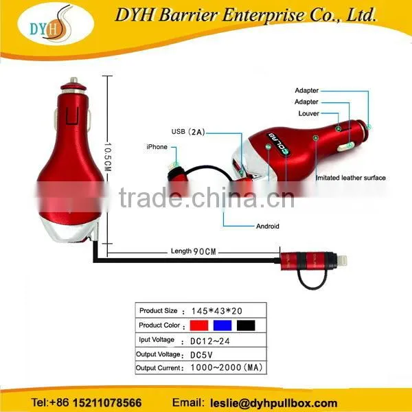 China Exported Mini Cellphone Car Charger photo-5