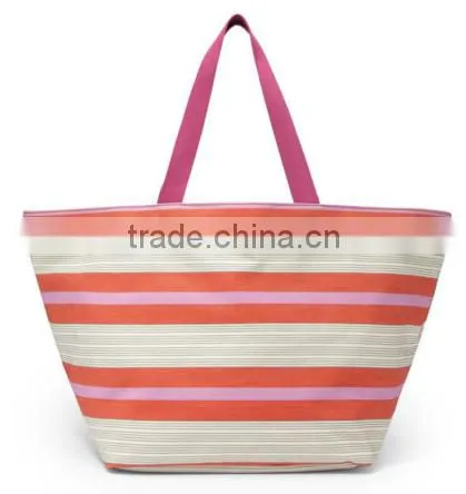 Ladies Womens Polyester Tote Bags Hand Bags Shoppiing Shoulder Bag