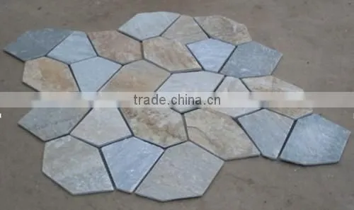 multi-color flagstone
