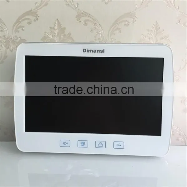 China ETE Securit Control Products 10"tft-lcd 500tvline Video Door Phone Intercom System Multi Apartments Video Door Phone photo-3