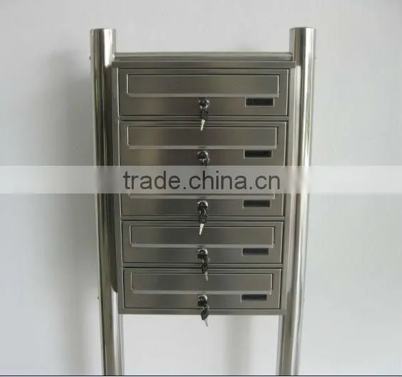 Standbriefkasten Briefkasten Anlage System Mailbox Postkasten Apartment Outdoor Mailbox photo-3