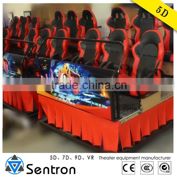 6 Seats 5D Cinema Simulator Equipment for Amusement Park 5D Mini Theater photo-2