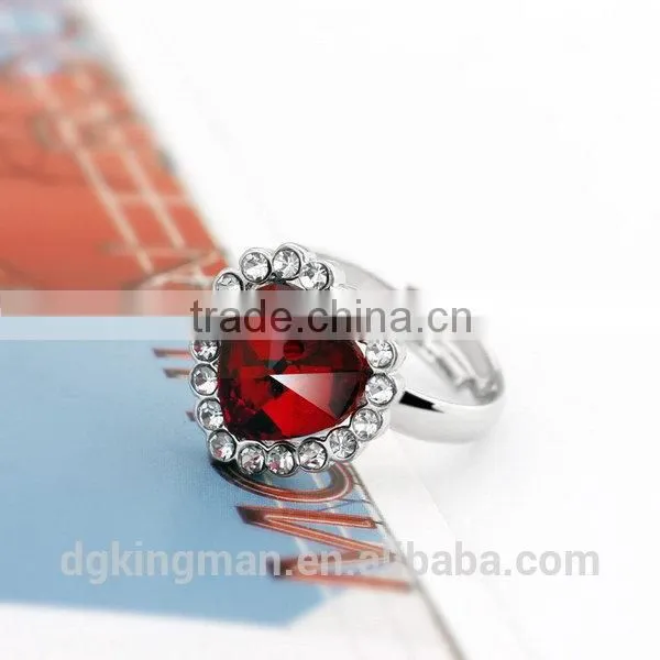 Kingman Fashion Top Sell Anodized Ball Closure Ring