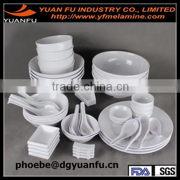 CE,FDA,LFGB Certification Two-tone Plastic Wholesale Disposable Melamine Tableware photo-6