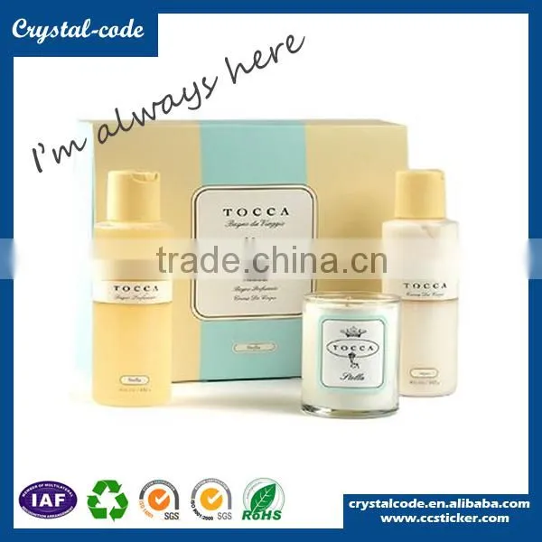 Luxury Pet Adhesive Roll Removable Double-side Printing Cosmetic Label photo-3