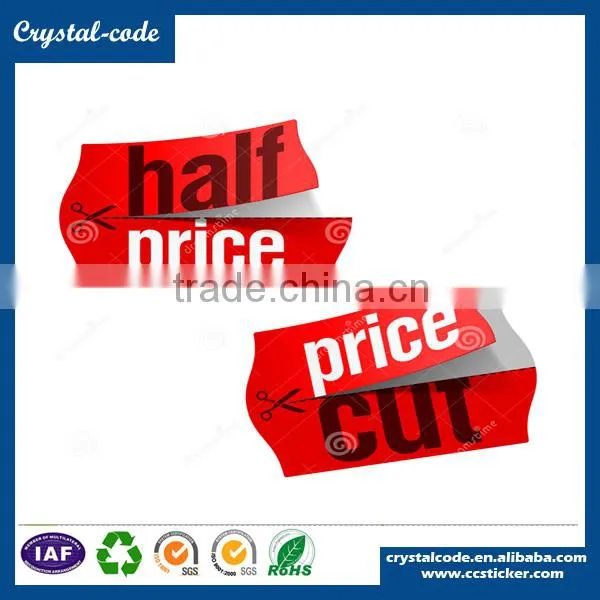 Waterproof Strong Sdheaive Paper Price Tag photo-5
