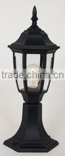 Plastic Decorative Lantern Stand/plastic Garden Post Standing Light/pillare Gate Lamp photo-5