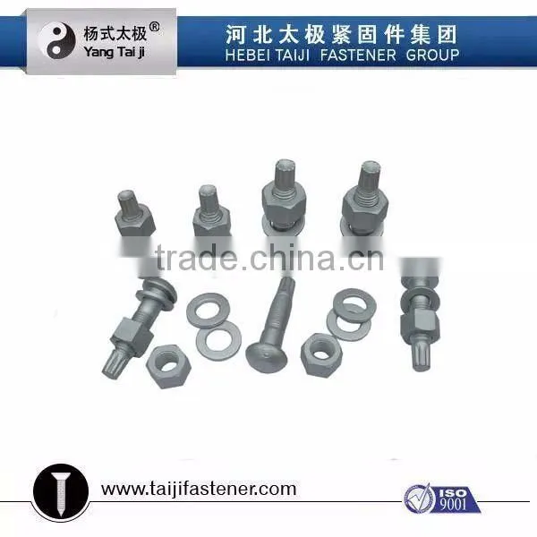 Torque Shear Bolts With Nuts and Plain Washers photo-5