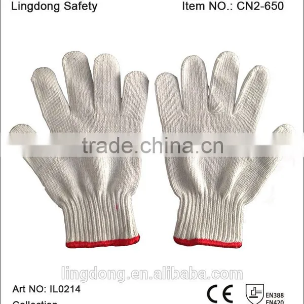 Cheap White Cotton Hand Glove photo-6