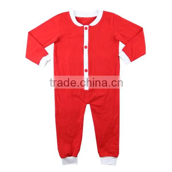 2016 Winter Children Clothes Holiday Red Kids Pajamas Baby Wear Brother Siester Matching Christmas Family Pajamas photo-4