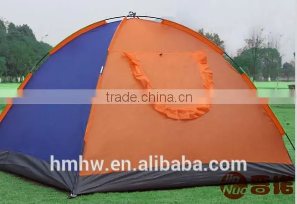 3 Person Double Layers Single Door Outdoor Travelling Tent photo-3