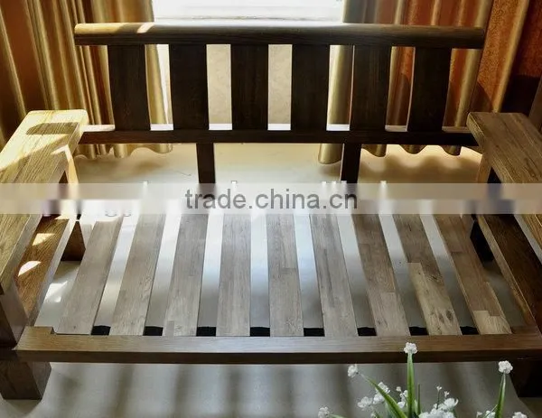 Classical Design Wooden Frame Sectional Sofa/Solid Wood Sofa photo-5