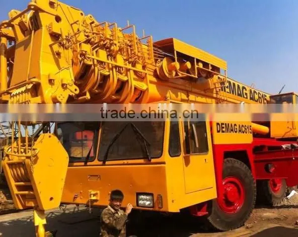 DEMAG AC615 200 Ton Used Truck Crane All Terrain Crane