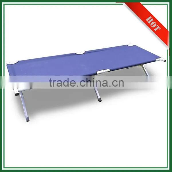 OEM Wholesale Lightweight Metal Cot Military Camping Folding Bed photo-3