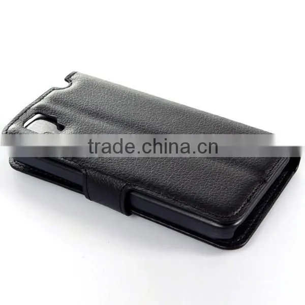 Slim Wallet Leather Flip Case For Wiko Sunset photo-4
