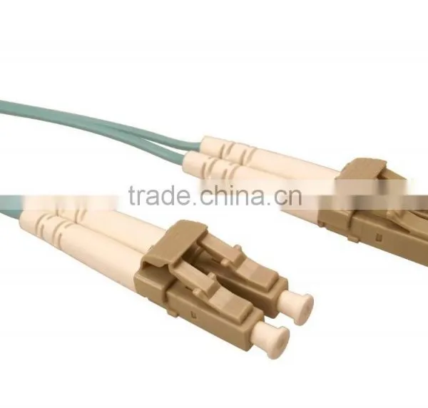 10Gb Multimode 50/125 OM3 Coring LC Aqua Duplex Fiber Optic Patch Cord/patch Cable/patch Lead photo-6
