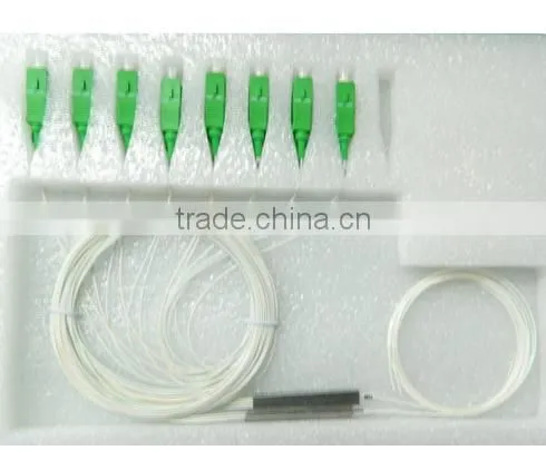 1X16 SC/APC Stainless Steel Tube Type 0.9mm Fiber Optic PLC Splitter photo-3